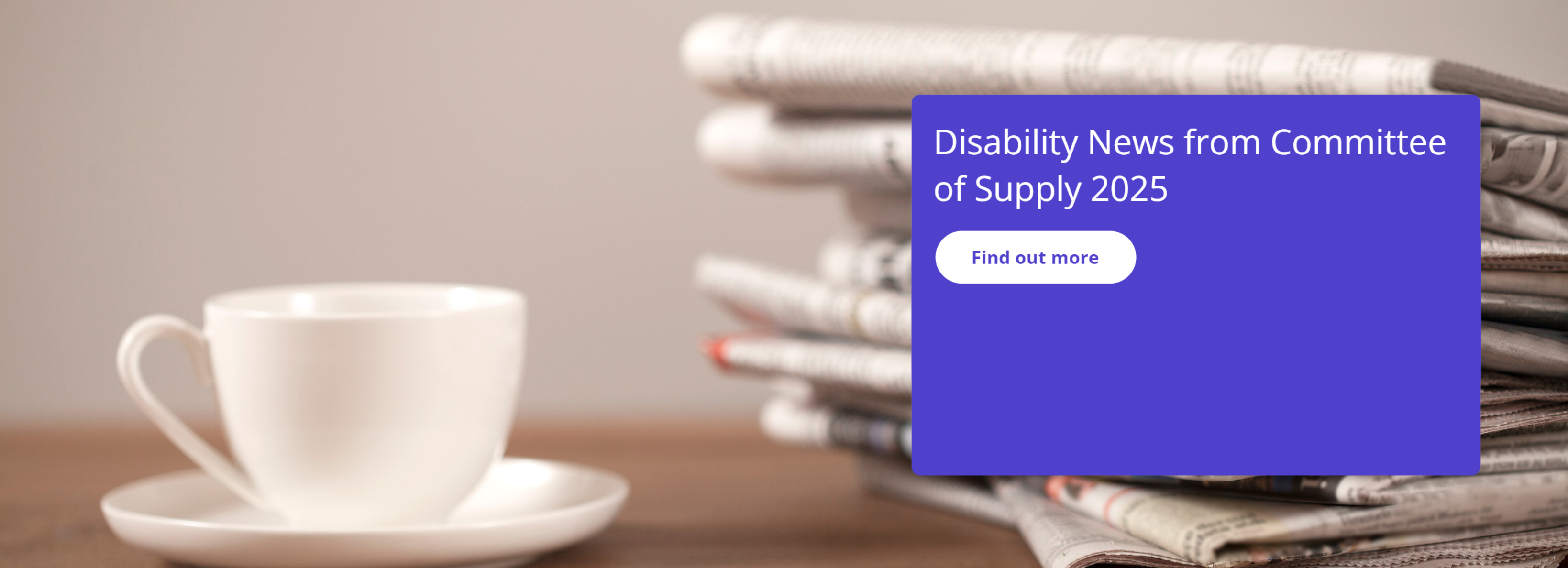 For Disability News from Committee of Supply 2025, click here.